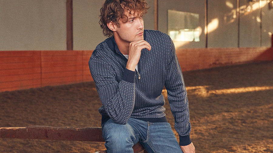 Erkek Kazak Kombini Yapıyoruz