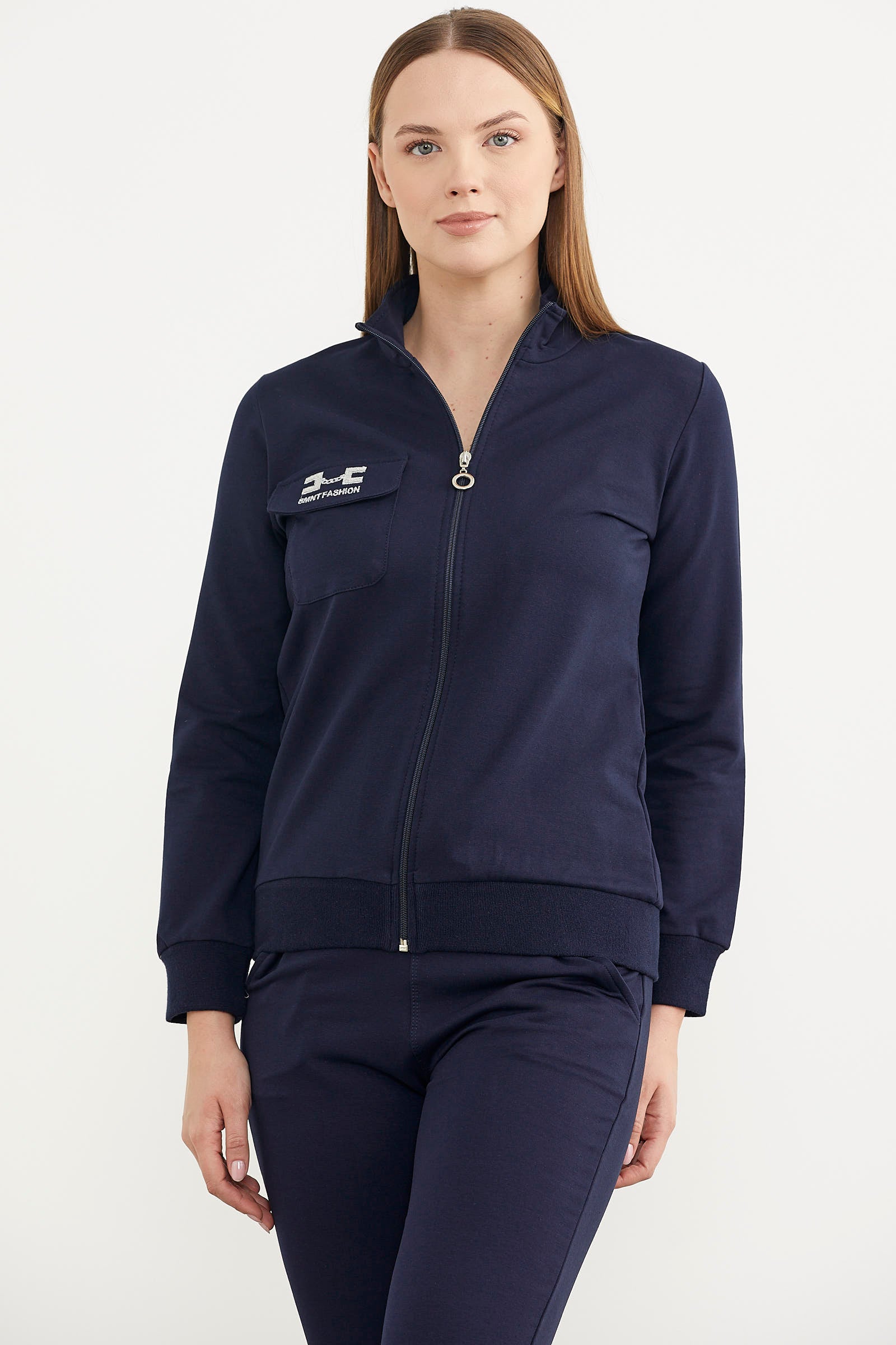 Fermuarlı Jogger Eşofman Takım - Lacivert (5) Sementa