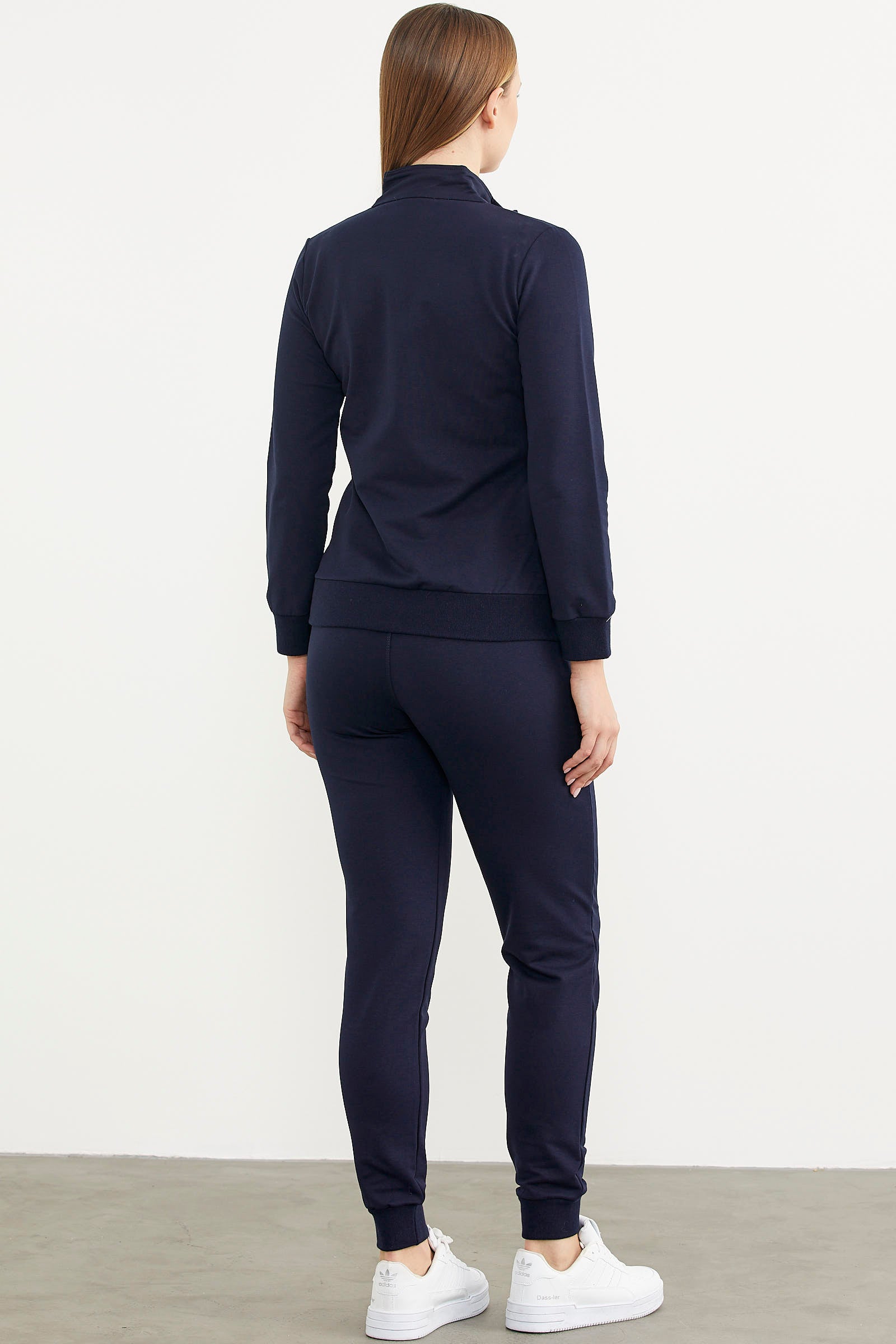 Fermuarlı Jogger Eşofman Takım - Lacivert (6) Sementa