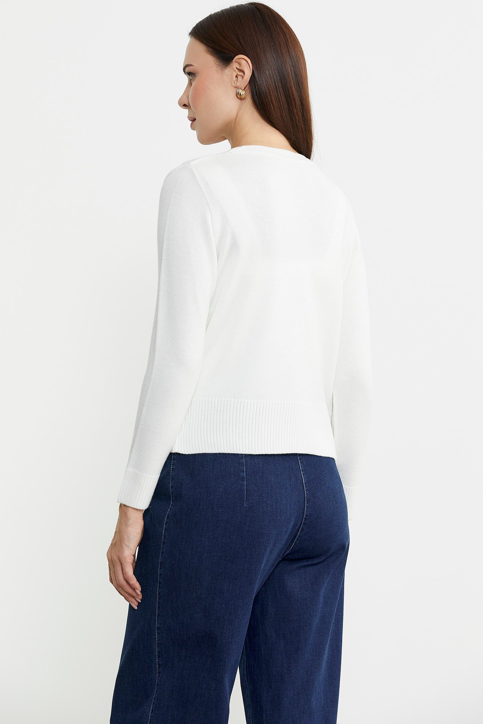 İçi Askılı Triko Hırka Takım - Kemik - Sementa