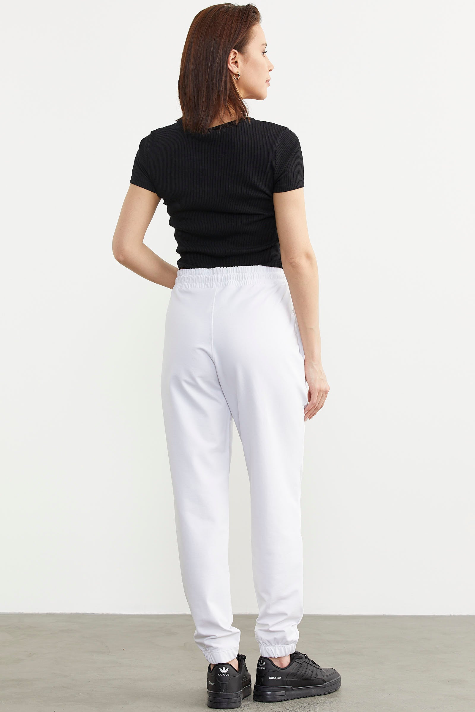 Jogger Eşofman Altı - Beyaz (5) Sementa