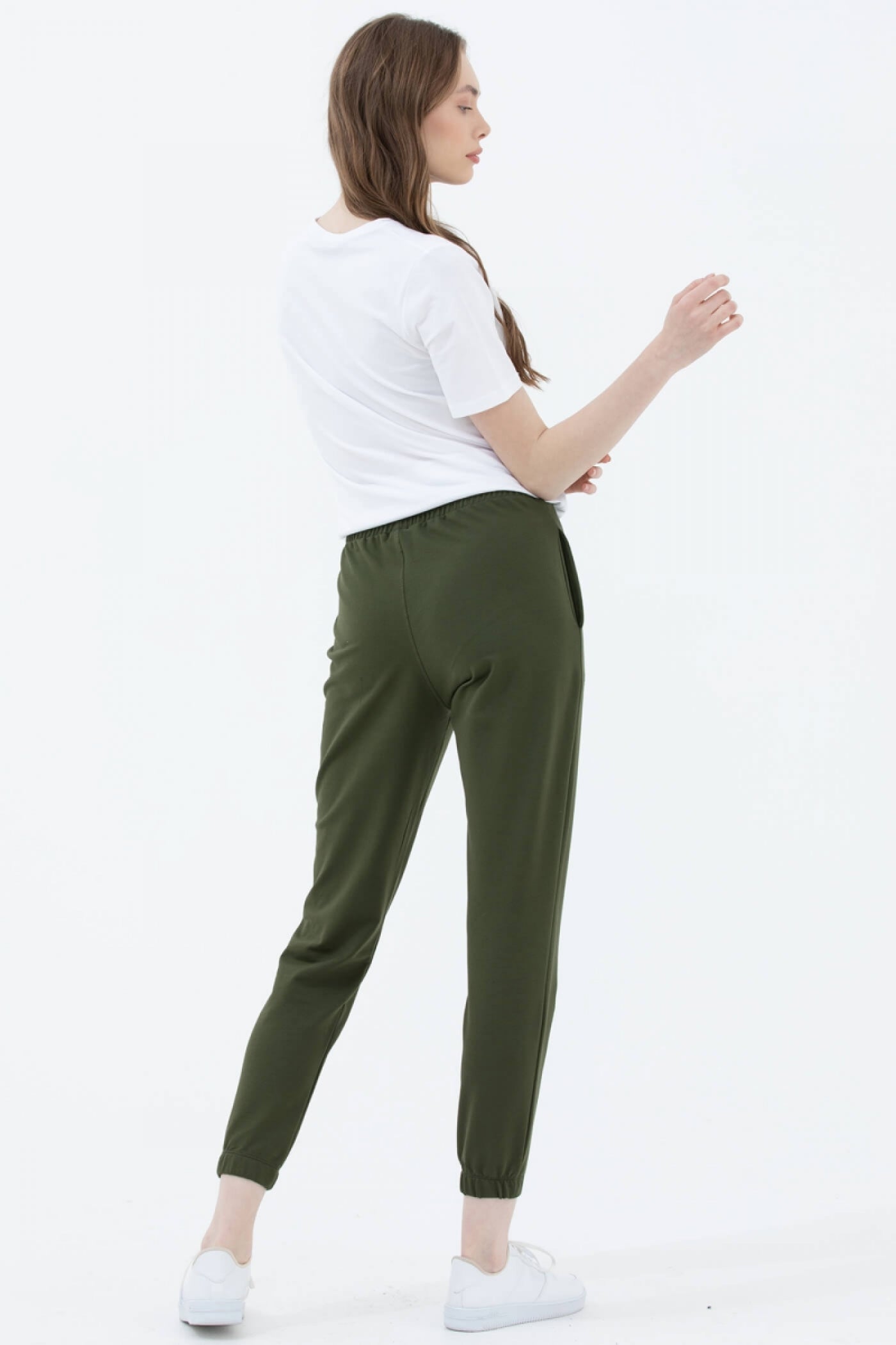 Jogger Eşofman Altı - Haki (4) Sementa