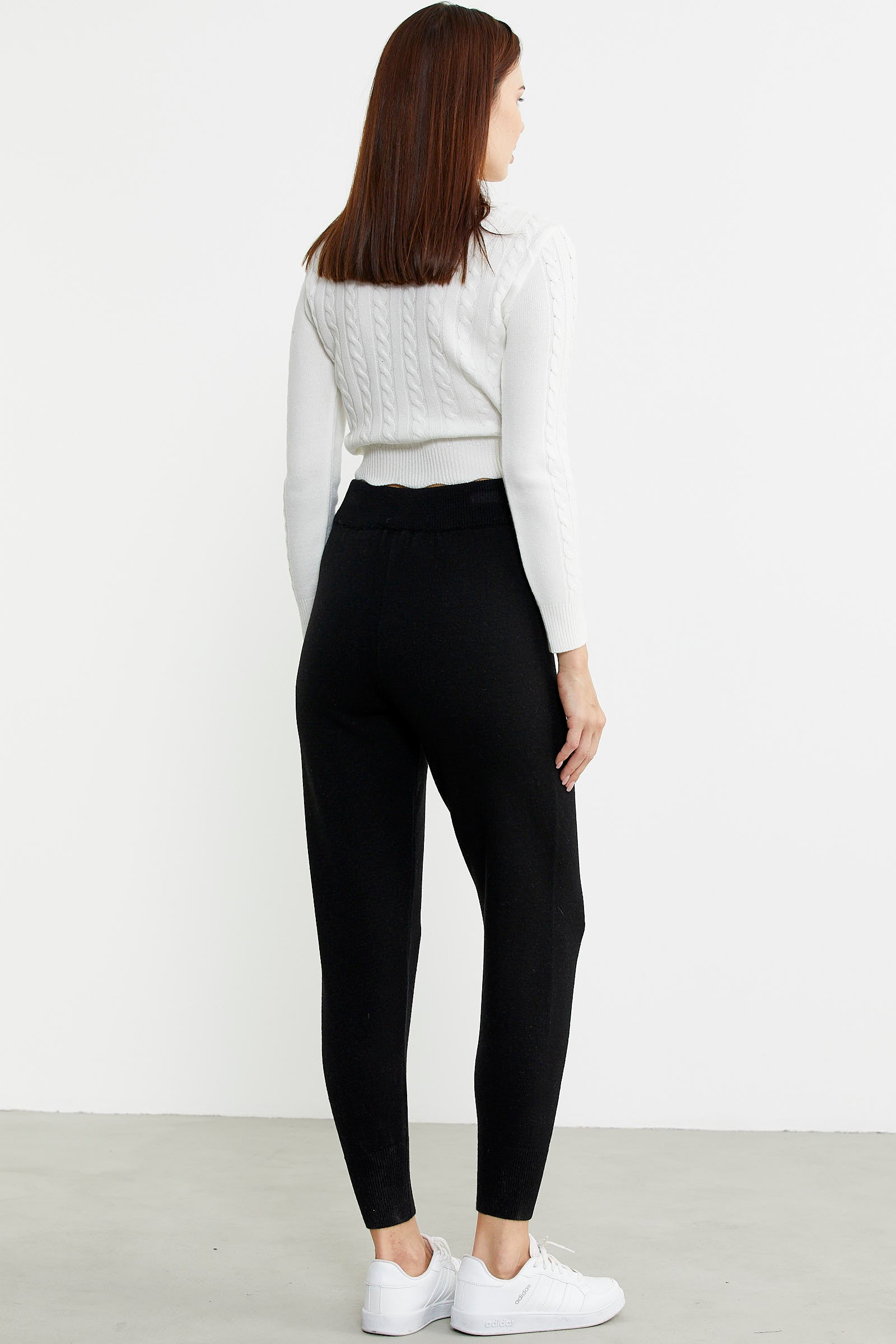 Jogger Triko Pantolon - Siyah - Sementa