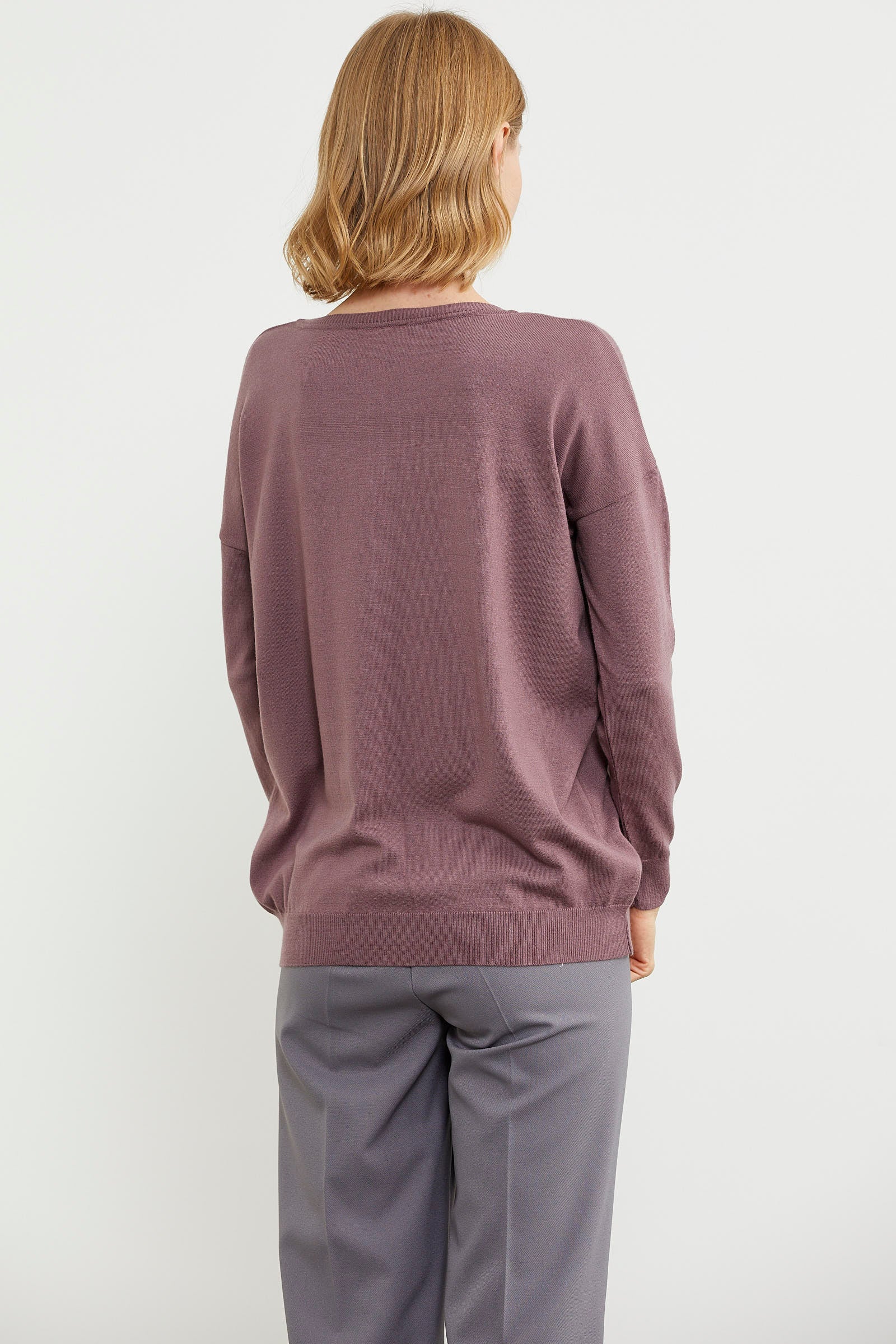 Ponpon Detaylı Basic Triko Hırka - Gül (5) Sementa