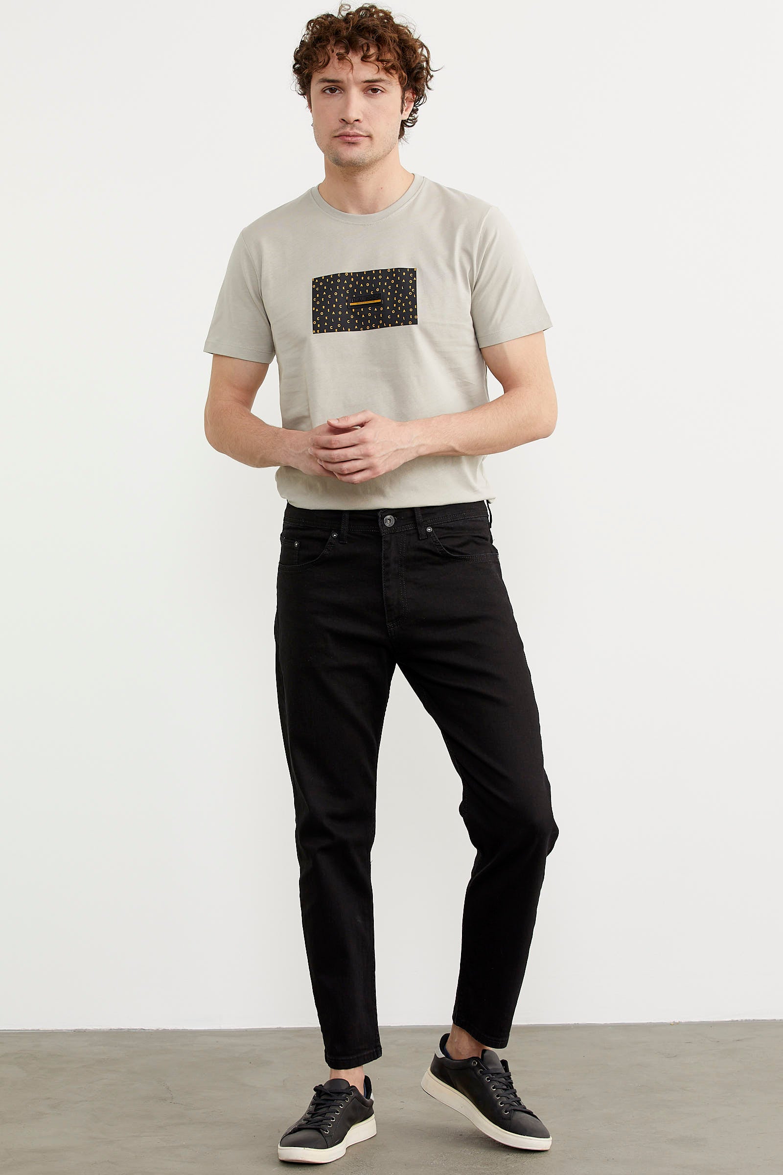 Skinny Fit Normal Bel Jean Pantolon - Füme (3) Sementa