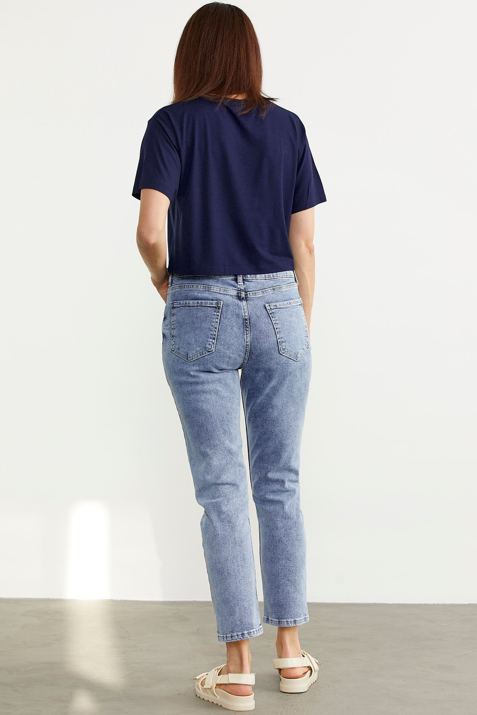 Straight Comfort Fit Jean Pantolon - Açık Mavi (5) Sementa