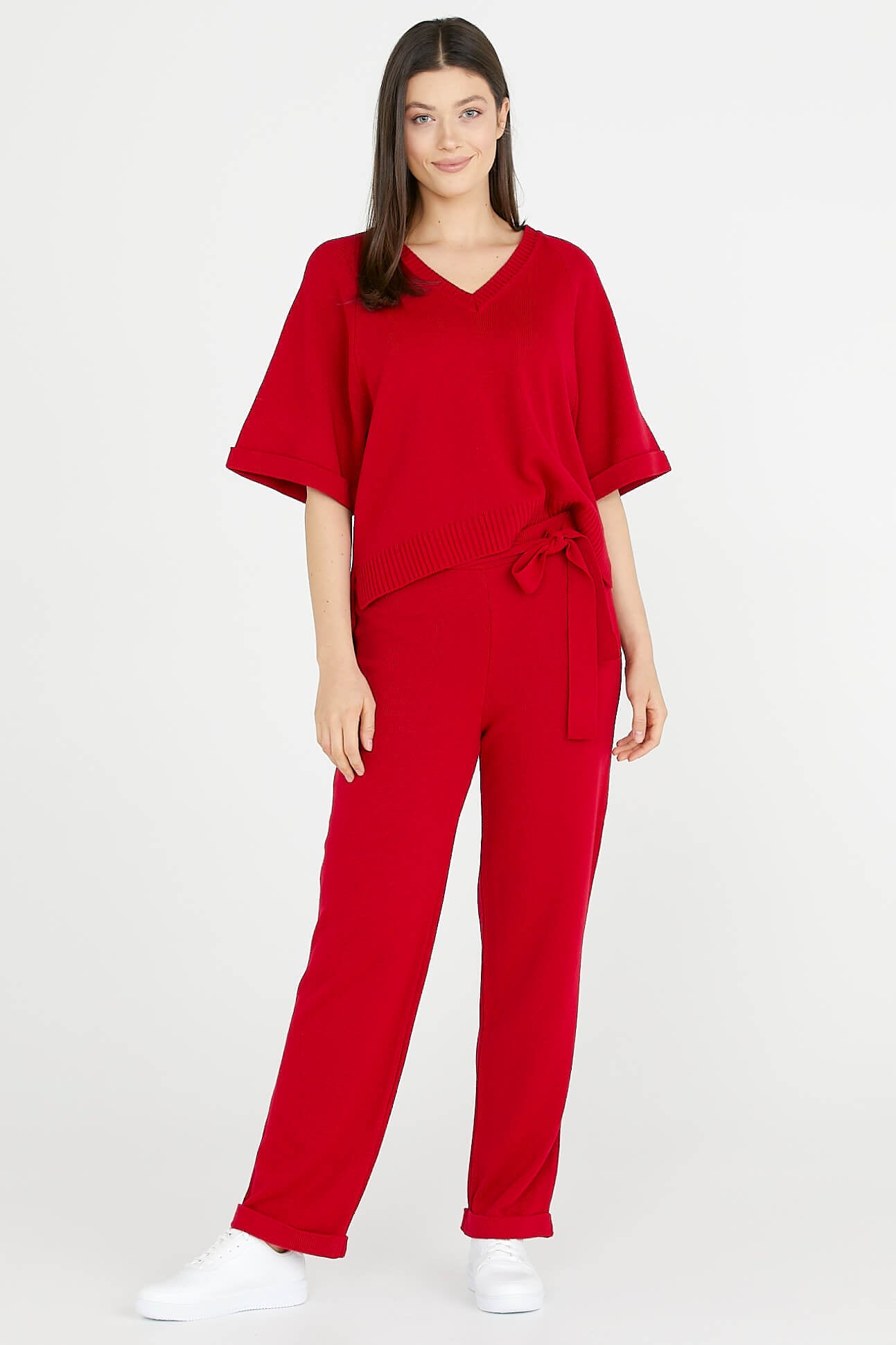 Triko Takım - Kırmızı (3) Sementa