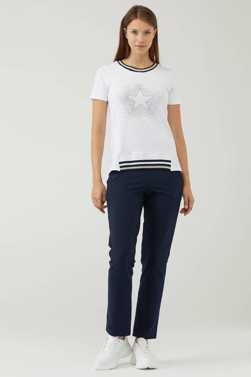 Arkası Uzun Fermuarlı Üçlü Eşofman Takım - Lacivert (3) Sementa