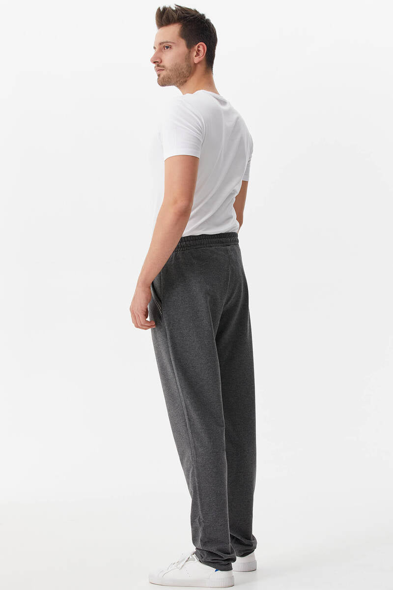 Cep Örme Detaylı Eşofman Altı - Antrasit (4) Sementa