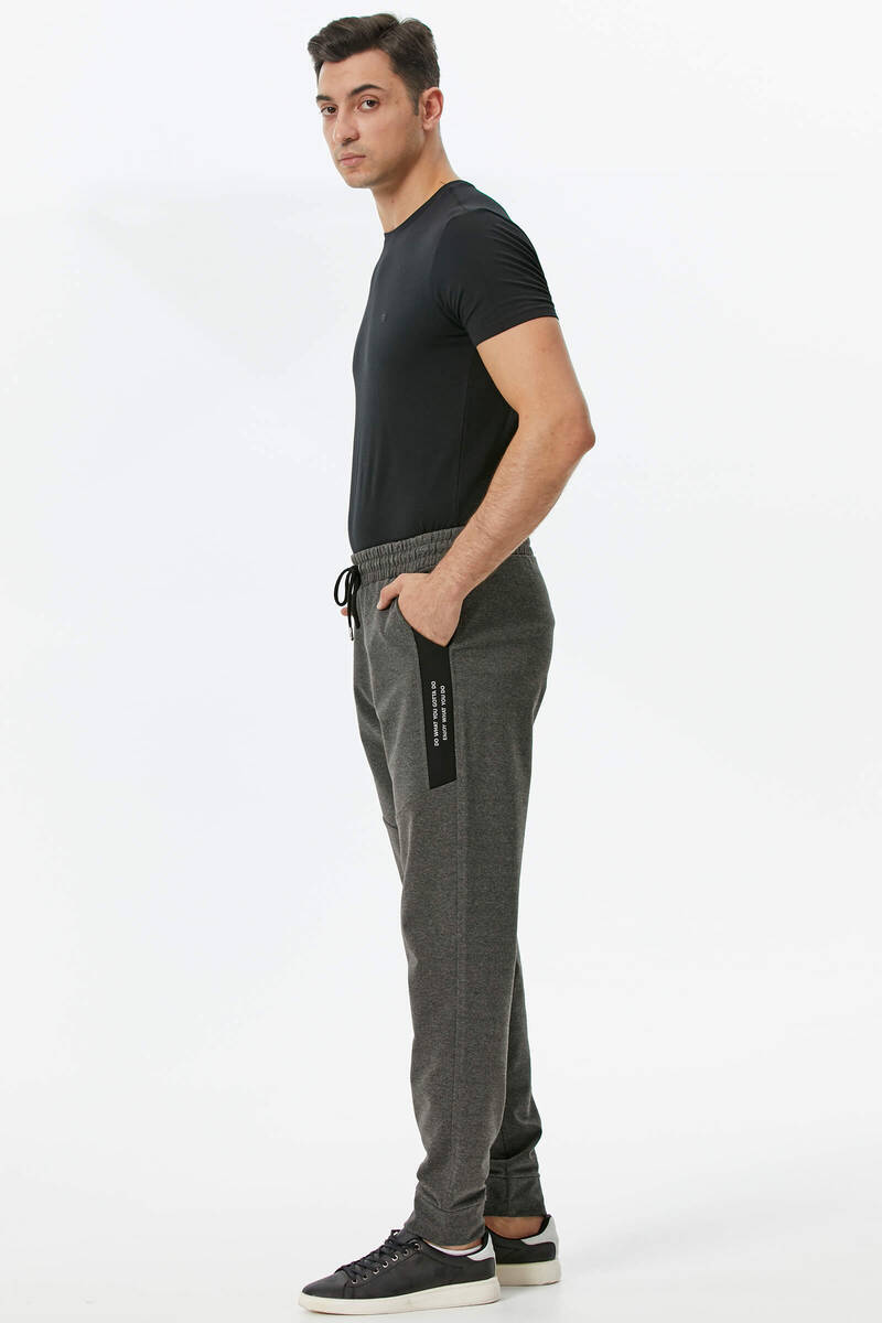 Cepli Parça Detaylı Eşofman Altı - Antrasit (4) Sementa