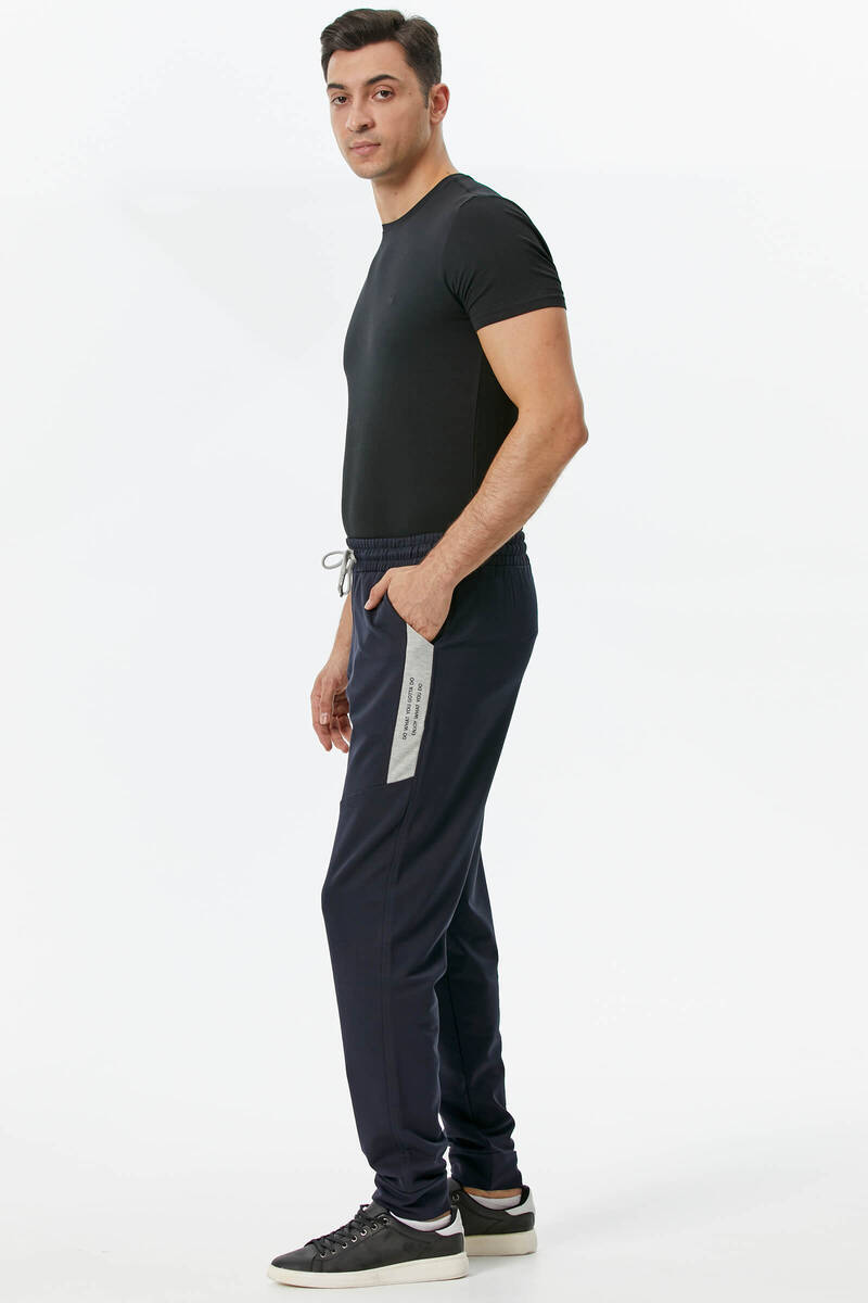 Cepli Parça Detaylı Eşofman Altı - Lacivert (3) Sementa