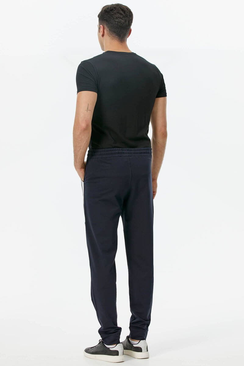 Cepli Parça Detaylı Eşofman Altı - Lacivert (5) Sementa