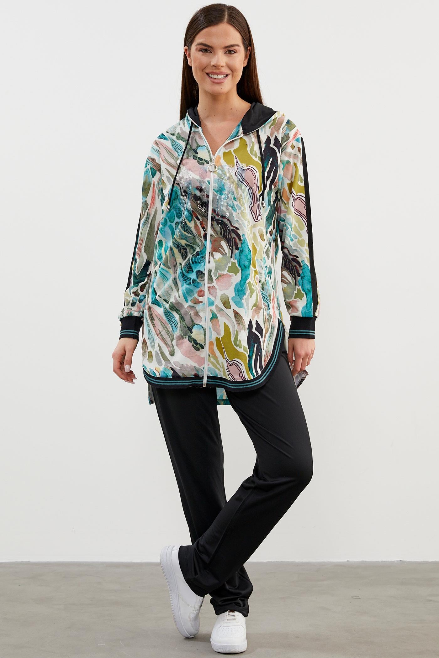 Çok Renkli Kombinli Rahat Kalıp Takım - Haki (3) Sementa