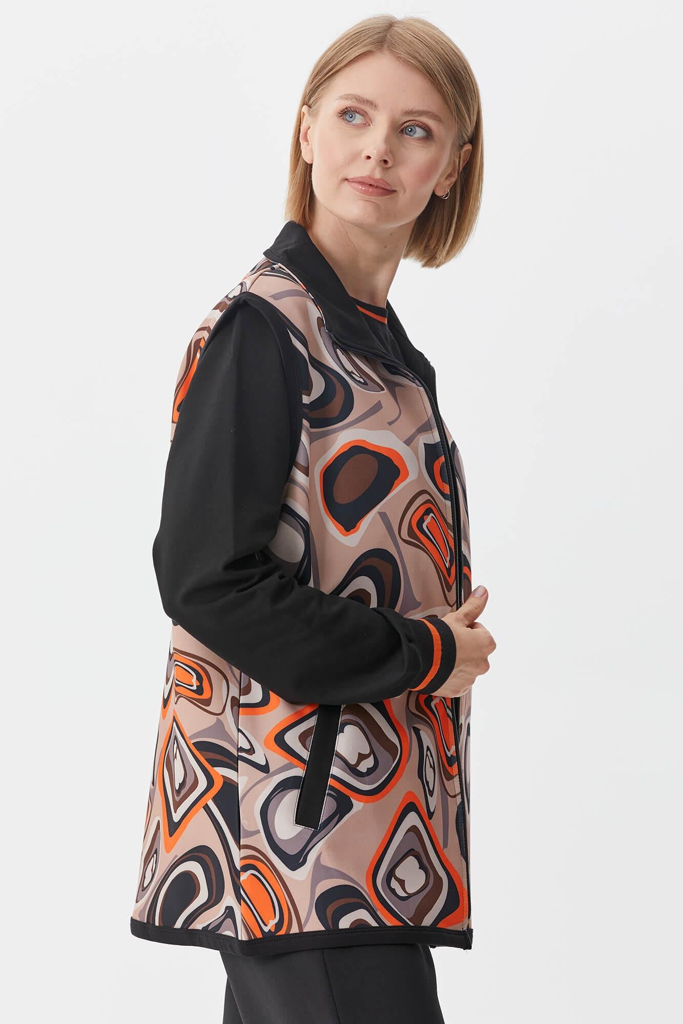 Desenli Üçlü Eşofman Takım - Vizon (4) Sementa