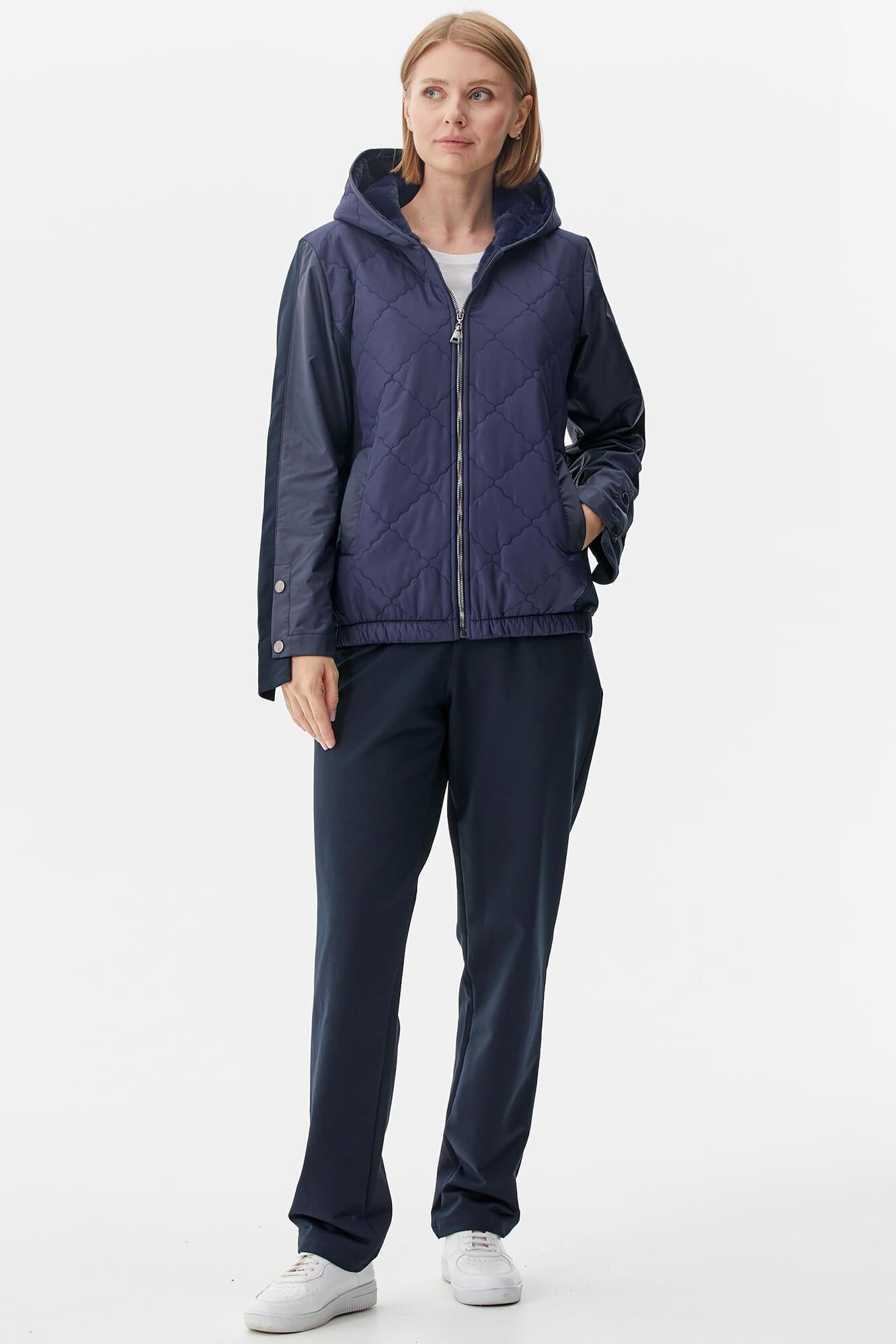 İçi Peluş Kapitone Kombinli Eşofman Takım - Lacivert (1) Sementa