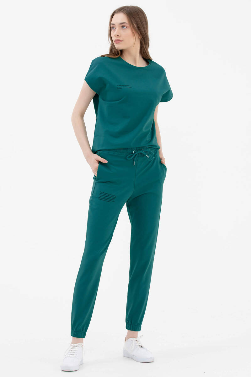 Jogger Eşofman Altı - Petrol (1) Sementa