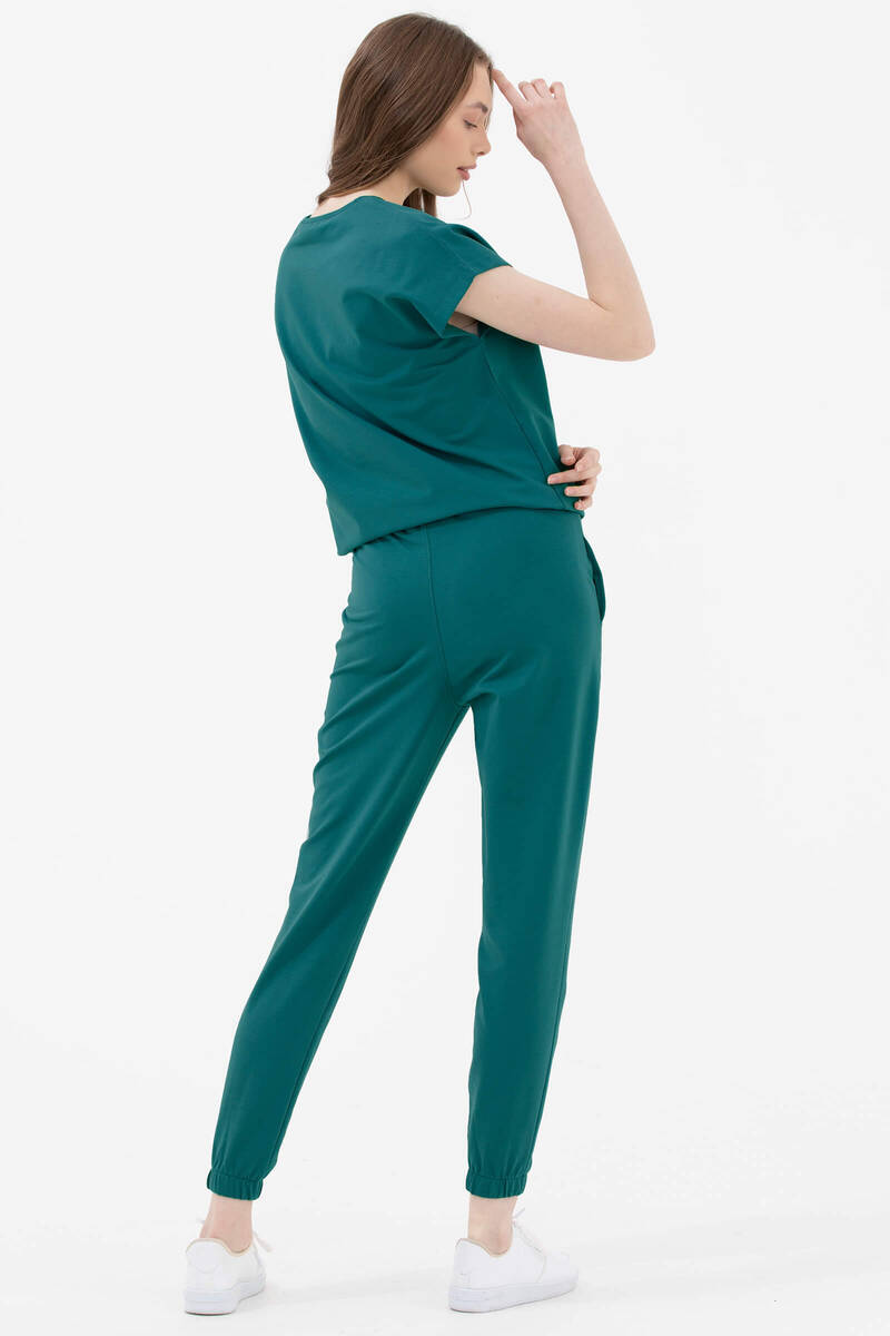 Jogger Eşofman Altı - Petrol (3) Sementa