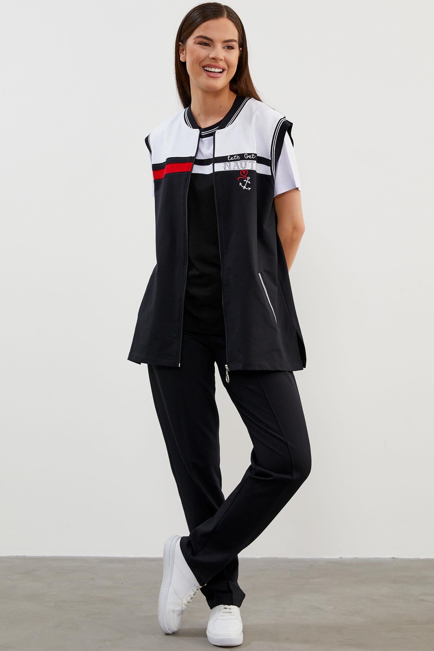 Marine Üçlü Yelekli Takım - Siyah (3) Sementa