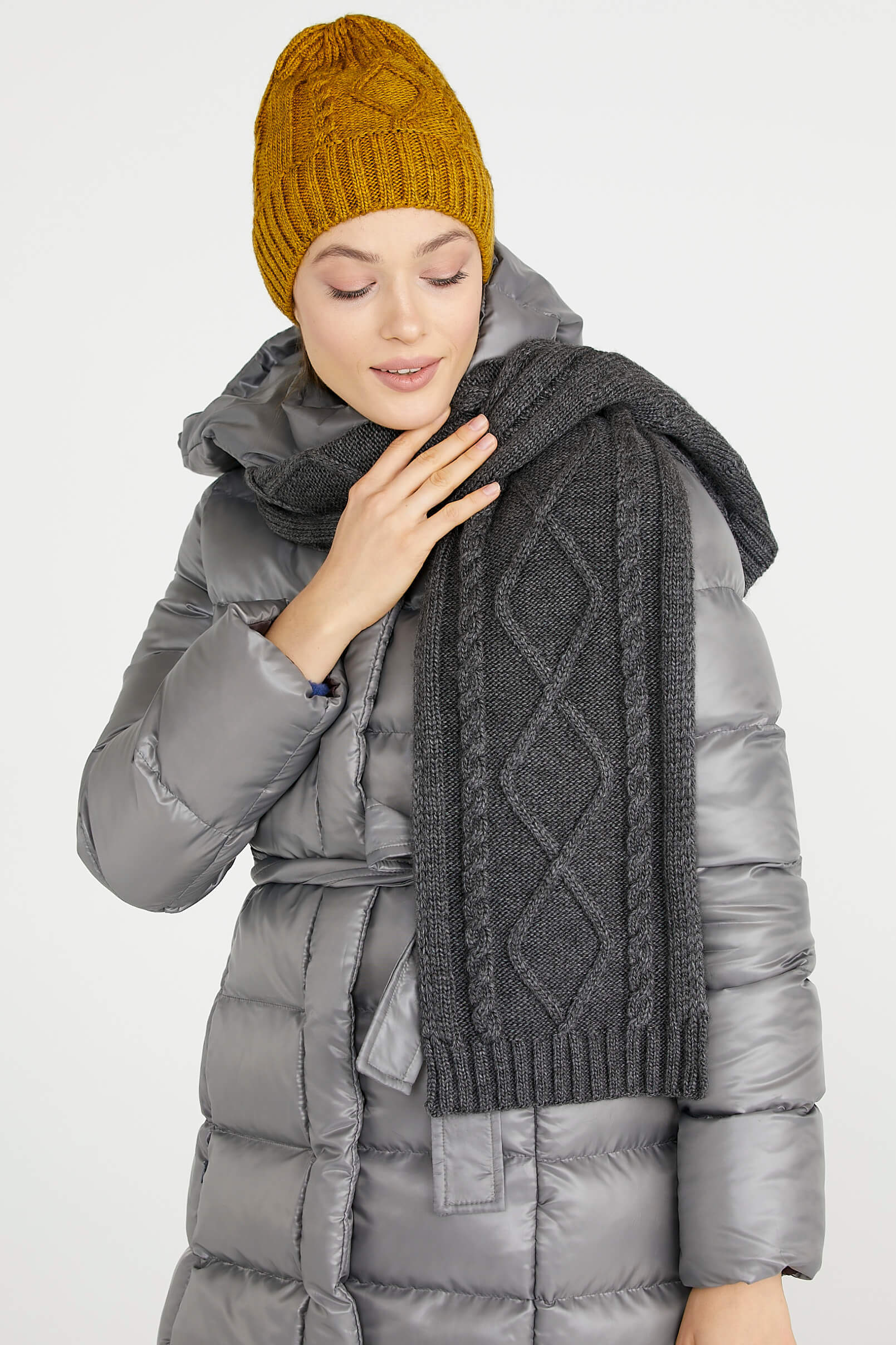 Örme Bere - Hardal (2) Sementa