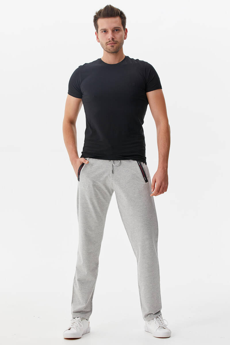 Rahat Kalıp Eşofman Altı - Gri (1) Sementa