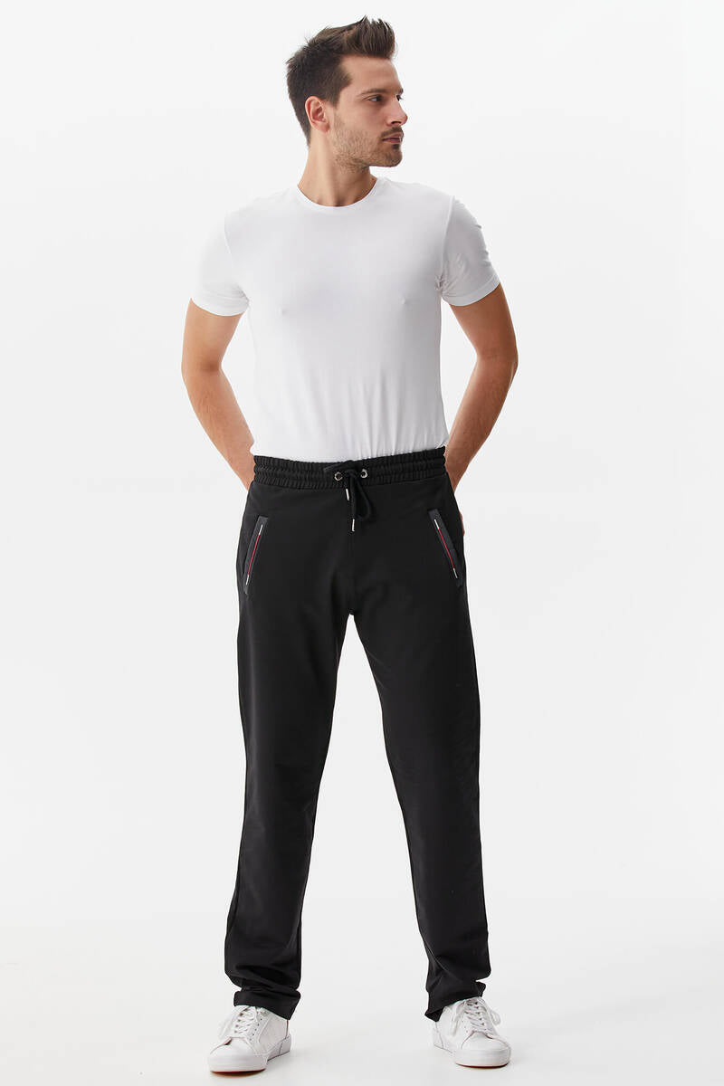 Rahat Kalıp Eşofman Altı - Siyah (2) Sementa