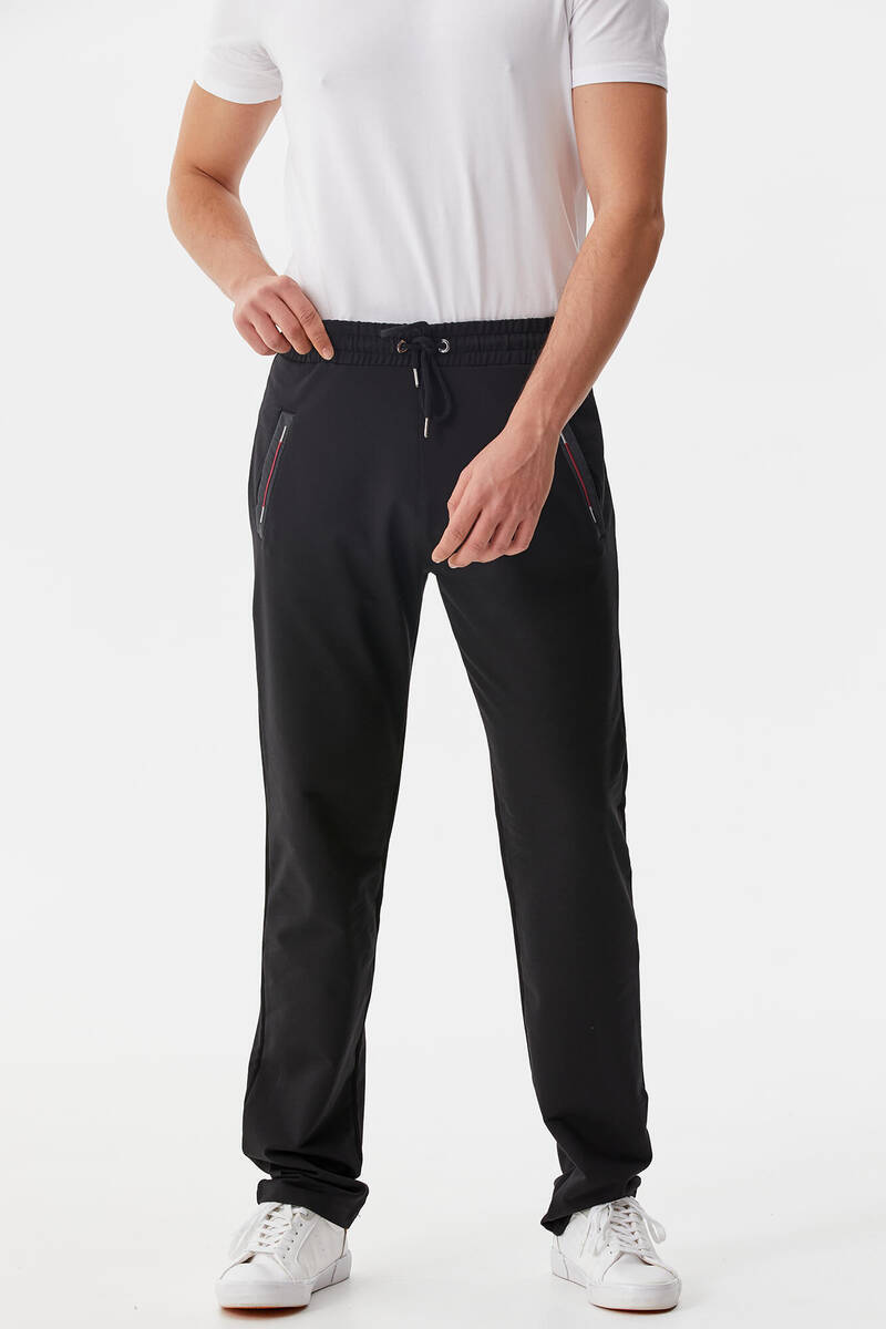 Rahat Kalıp Eşofman Altı - Siyah (3) Sementa