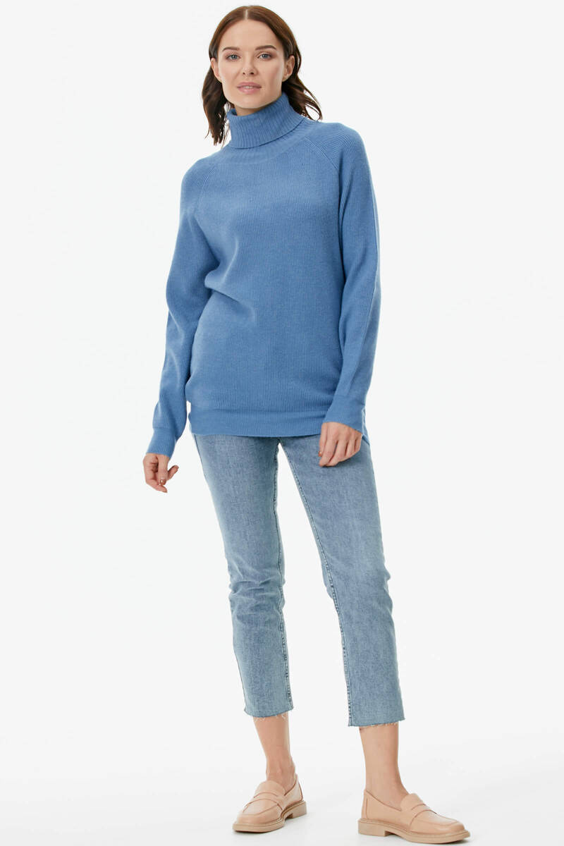 Tam Balıkçı Triko Kazak - Indigo (2) Sementa