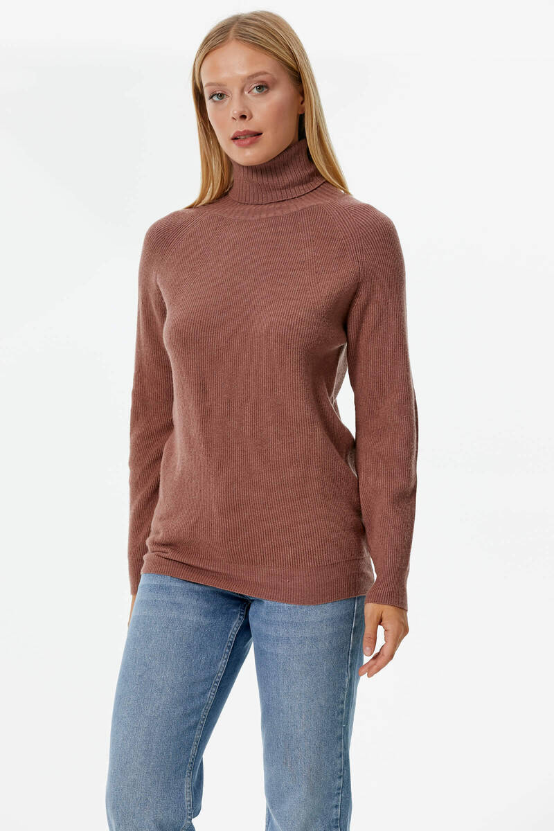 Tam Balıkçı Triko Kazak - Tarçın (1) Sementa