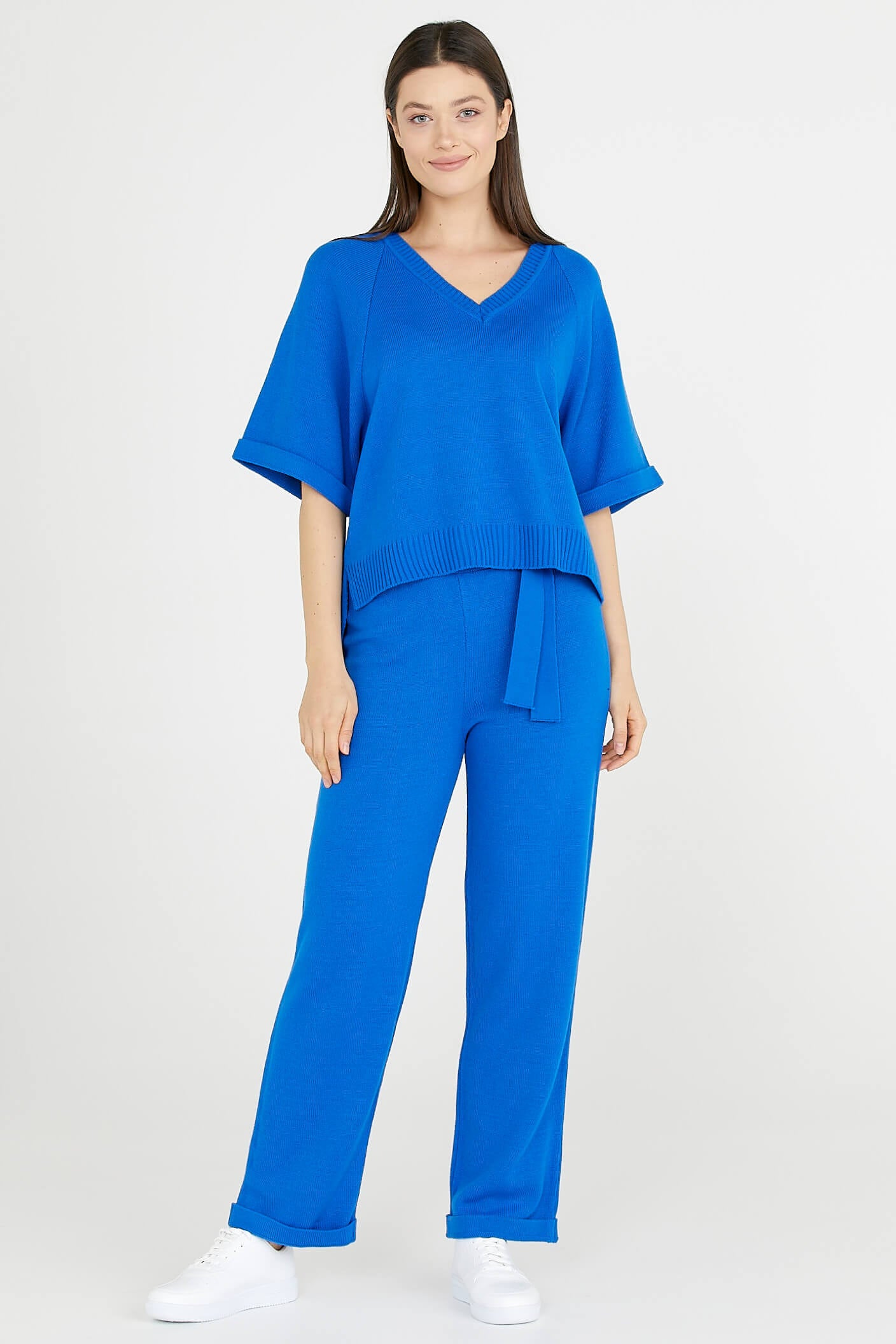 Triko Takım - Saks (2) Sementa