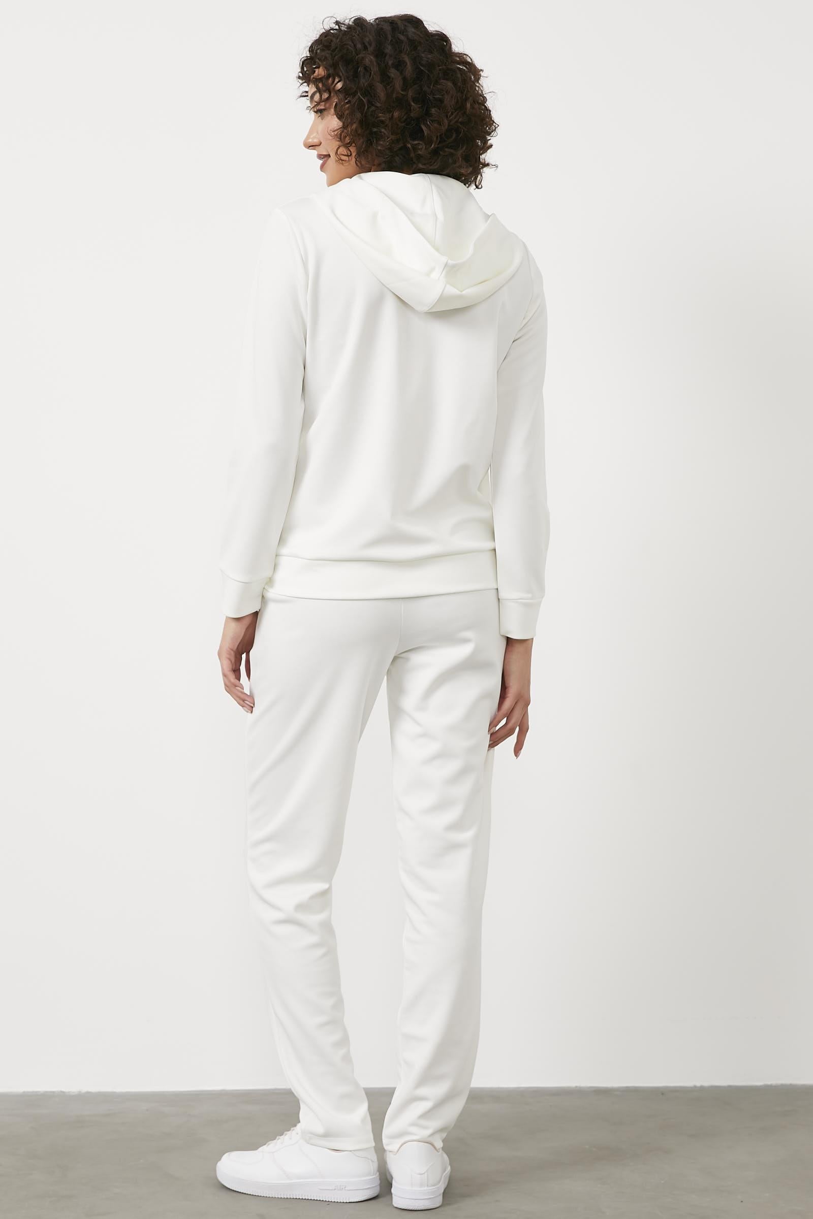 Yıldız Baskı Detaylı Eşofman Takım - Ekru (5) Sementa