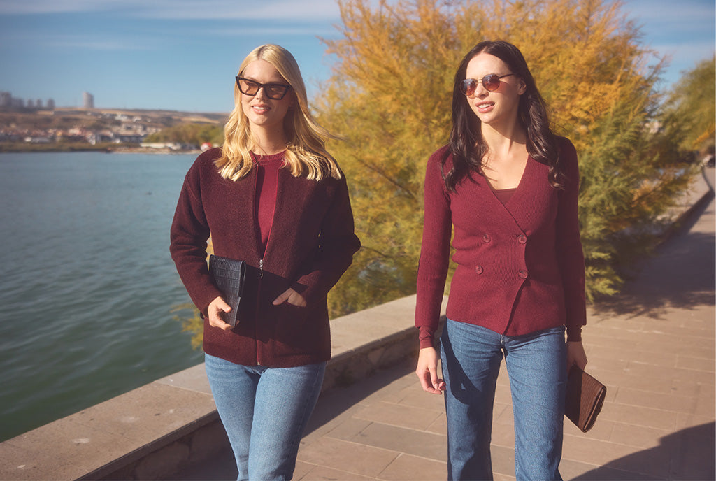 Zamansız Triko Ceketler