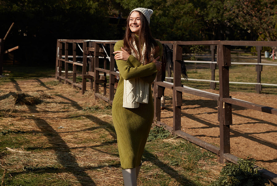 Triko Elbise Nasıl Kombinlenir?