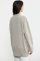 Büyük Beden Cepli Triko Hırka - Vizon (5) Sementa