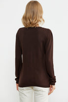 Cepli Basic Triko Hırka - Kahve (5) Sementa