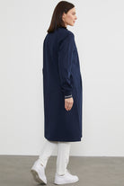 Çıtçıtlı Sıfır Yaka Kap - Lacivert (5) Sementa