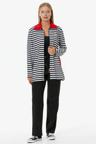 Çizgili Marine Eşofman Takım - Siyah (1) Sementa