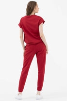 Jogger Eşofman Altı - Kırmızı (4) Sementa