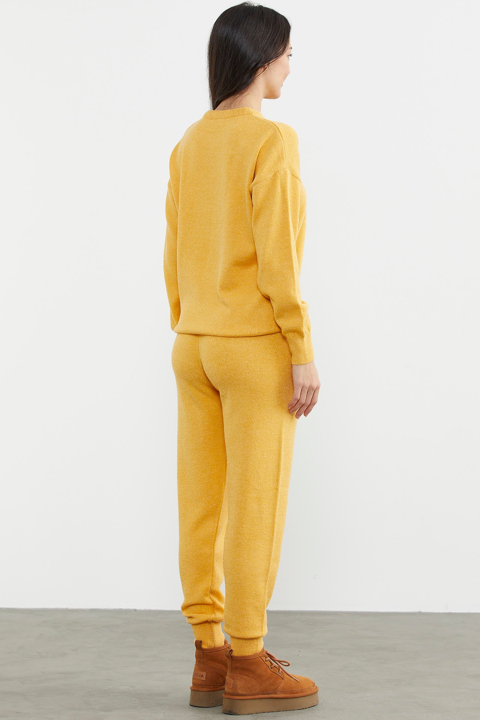 Mustard jogger set outlet