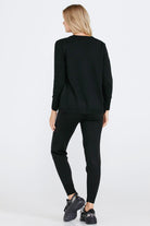 Kadın Üçlü Triko Takım - Siyah (3) Sementa