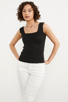 Kalın Askılı Basic Triko Atlet - Siyah (1) Sementa