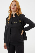 Kapitone Detaylı Yelekli Üçlü Eşofman Takım - Siyah (5) Sementa