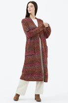 Kapüşonlu Cepli Triko Hırka - Kırmızı (3) Sementa