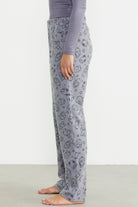 Polar Desenli Kışlık Tek Alt - Füme - Sementa