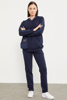 Rahat Kalıp Büyük Cepli Eşofman Takım - Lacivert (3) Sementa