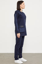 Rahat Kalıp Büyük Cepli Eşofman Takım - Lacivert (6) Sementa