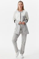 Rahat Kalıp Üçlü Tunik Eşofman Takım - Gri (6) Sementa