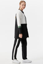 Rahat Kalıp Üçlü Tunik Eşofman Takım - Siyah (6) Sementa