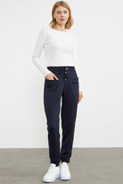 Scuba Kumaş Cepli Eşofman Altı - Lacivert (2) Sementa