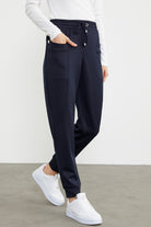 Scuba Kumaş Cepli Eşofman Altı - Lacivert (3) Sementa