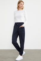 Scuba Kumaş Cepli Eşofman Altı - Lacivert (5) Sementa